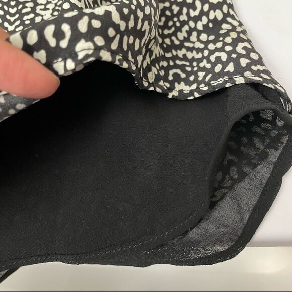 VIX PAULA HERMANNY SILK HALTER MINI DRESS Aztec Print lined size XS - Picture 6 of 8